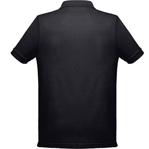 THC BERLIN. Kurzarm-Poloshirt Für Herren , schwarz, Baumwolle und Polyester, XS, , Bild 2