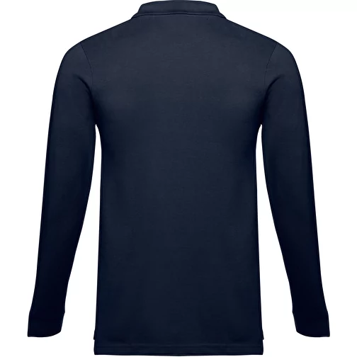 THC BERN. Polo à manches longues pour hommes en coton cardé, Image 2