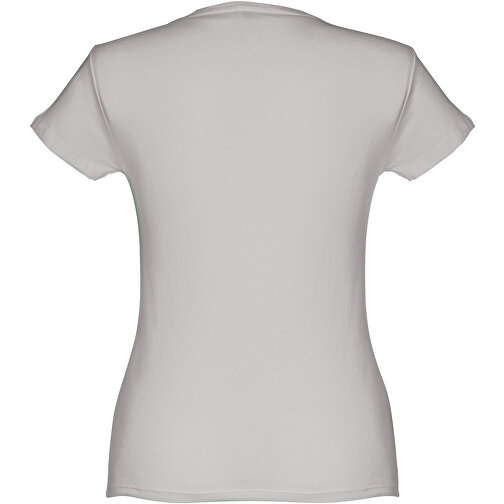 THC SOFIA. Tailliertes Damen-T-Shirt , hellgrau, 100% Baumwolle, XL, 66,00cm x 50,00cm (Länge x Breite), Bild 2