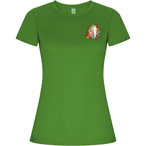 Imola Sport T-Shirt Für Damen , green fern, Interlock Strick 50% Recyceltes Polyester, 50% Polyester, 135 g/m2, M, , Bild 2