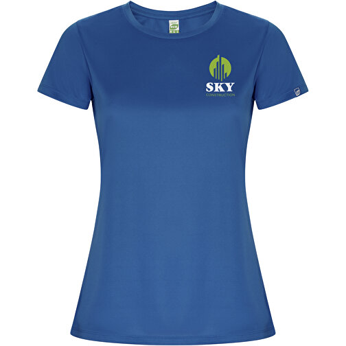 Imola Sport T-Shirt Für Damen , royal, Interlock Strick 50% Recyceltes Polyester, 50% Polyester, 135 g/m2, 2XL, , Bild 2