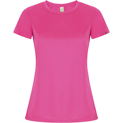 Imola Sport T-Shirt Für Damen , pink fluor, Interlock Strick 47% Recyceltes Polyester, 53% Polyester, 135 g/m2, M, , Bild 1