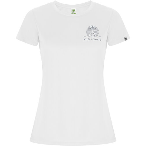 Imola Sport T-Shirt Für Damen , weiss, Interlock Strick 50% Recyceltes Polyester, 50% Polyester, 135 g/m2, XL, , Bild 2