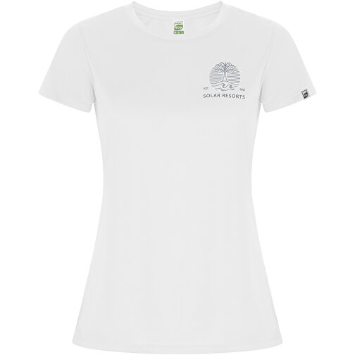 Imola Sport T-Shirt Für Damen , weiß, Interlock Strick 47% Recyceltes Polyester, 53% Polyester, 135 g/m2, XL, , Bild 2