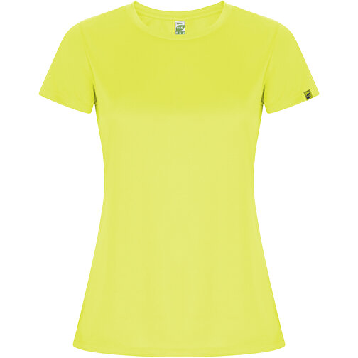 Imola Sport T-Shirt Für Damen , fluor yellow, Interlock Strick 50% Recyceltes Polyester, 50% Polyester, 135 g/m2, L, , Bild 1