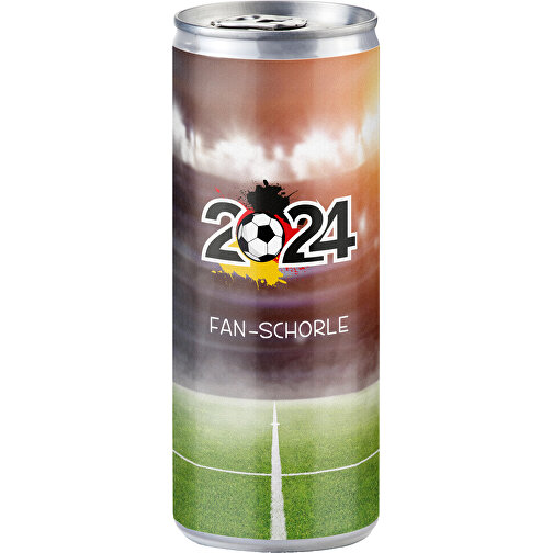 Promo Fresh - Apfelschorle Zur Fußball Europameisterschaft 2024 - Ohne Zuckerzusatz , Aluminium, 5,30cm x 13,50cm x 5,30cm (Länge x Höhe x Breite), Bild 2