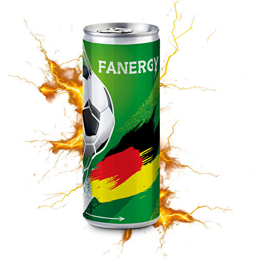 Promo Energy - Energy Drink Zur Fussball Europameisterschaft 2024 , Aluminium, 5,30cm x 13,50cm x 5,30cm (Länge x Höhe x Breite), Bild 1