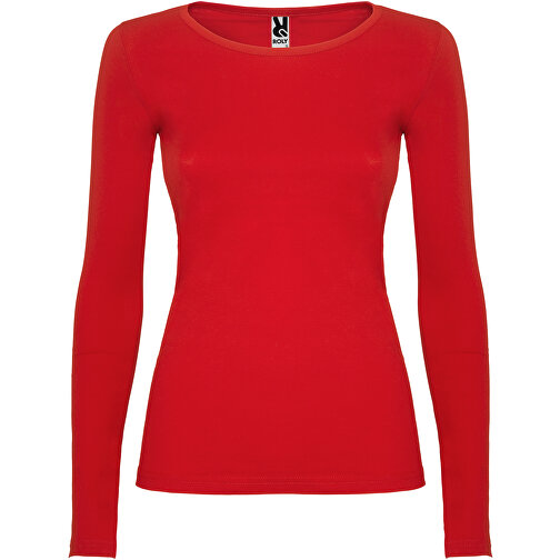 Extreme Langarmshirt Für Damen , rot, Single jersey Strick 100% Baumwolle, 160 g/m2, XL, , Bild 1