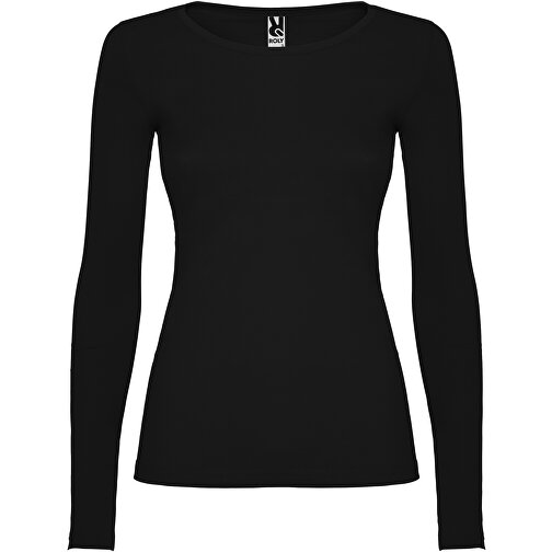 Extreme Langarmshirt Für Damen , schwarz, Single jersey Strick 100% Baumwolle, 160 g/m2, XL, , Bild 1