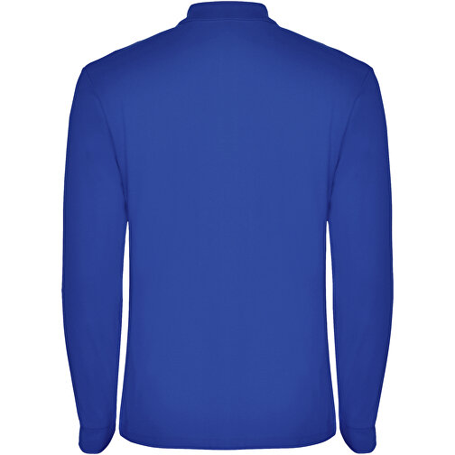 Estrella Langarm Poloshirt Für Herren , royal, Piqué Strick 100% Baumwolle, 220 g/m2, XL, , Bild 3