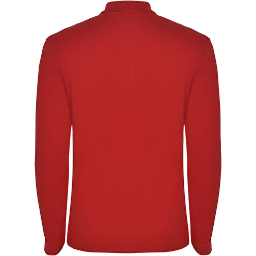 Estrella Langarm Poloshirt Für Herren , rot, Piqué Strick 100% Baumwolle, 220 g/m2, 2XL, , Bild 3