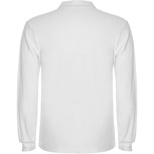 Estrella Langarm Poloshirt Für Herren , weiss, Piqué Strick 100% Baumwolle, 220 g/m2, 2XL, , Bild 3