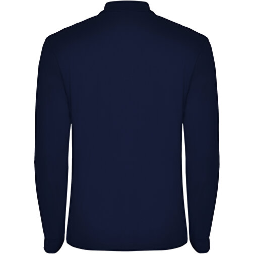 Estrella Langarm Poloshirt Für Herren , navy blue, Piqué Strick 100% Baumwolle, 220 g/m2, 3XL, , Bild 3