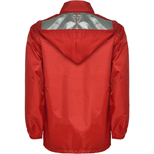 Escocia Leichte Regenjacke Unisex , rot, 100% Polyester, 70 g/m2, XL, , Bild 3