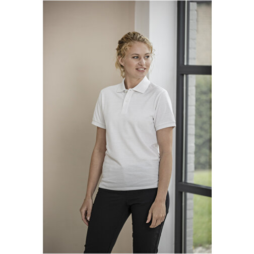 Emerald Polo Unisex Aus Recyceltem Material , navy, Piqué Strick 50% Recyclingbaumwolle, 50% Recyceltes Polyester, 200 g/m2, 3XL, , Bild 8