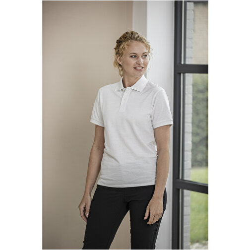Emerald Polo Unisex Aus Recyceltem Material , navy, Piqué Strick 50% Recyclingbaumwolle, 50% Recyceltes Polyester, 200 g/m2, S, , Bild 8