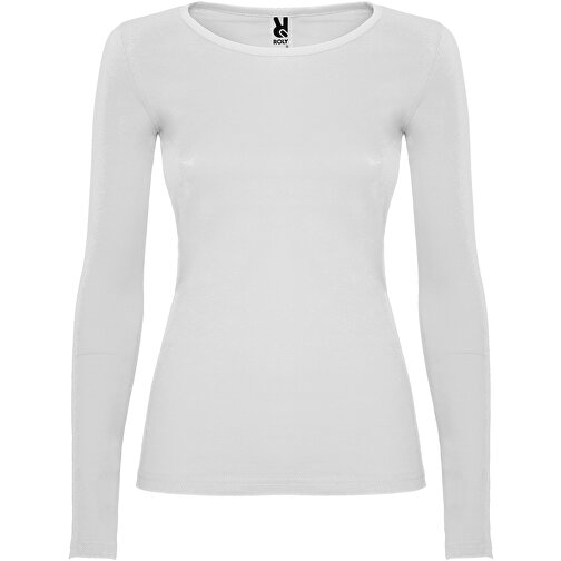 Extreme Langarmshirt Für Damen , weiß, Single jersey Strick 100% Baumwolle, 160 g/m2, XL, , Bild 1