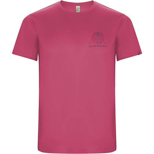 Imola Sport T-Shirt Für Herren , pink fluor, Interlock Strick 50% Recyceltes Polyester, 50% Polyester, 135 g/m2, 3XL, , Bild 2