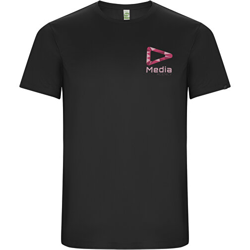 Imola Sport T-Shirt Für Herren , dark lead, Interlock Strick 50% Recyceltes Polyester, 50% Polyester, 135 g/m2, 3XL, , Bild 2