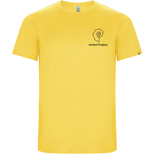 Imola Sport T-Shirt Für Herren , gelb, Interlock Strick 50% Recyceltes Polyester, 50% Polyester, 135 g/m2, 3XL, , Bild 2