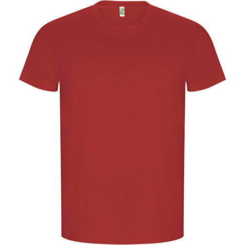 Golden T-Shirt Für Herren , rot, Single jersey Strick 100% Bio Baumwolle, 160 g/m2, M, , Bild 1