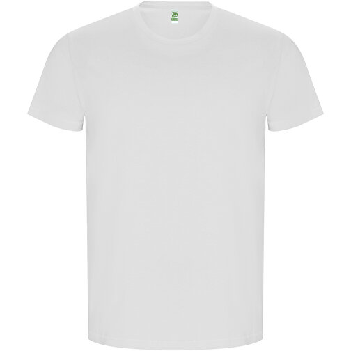 Golden T-Shirt Für Herren , weiss, Single jersey Strick 100% Bio Baumwolle, 160 g/m2, L, , Bild 1