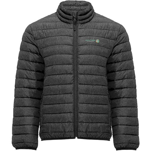 Finland Thermojacke Für Herren , heather schwarz, 100% Polyester, 290 g/m2, Lining,  100% Polyester, Padding/filling,  100% Polyester, L, , Bild 2