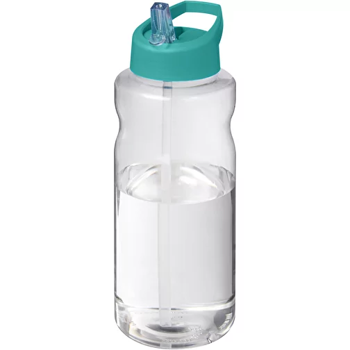 Bouteille de sport H2O Active® Big Base de 1 litre avec couvercle à bec verseur, Image 1