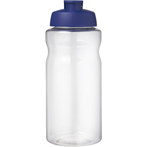 H2O Active® Big Base 1L Sportflasche Mit Klappdeckel , blau, PET Kunststoff, PP Kunststoff, 22,10cm (Höhe), Bild 3