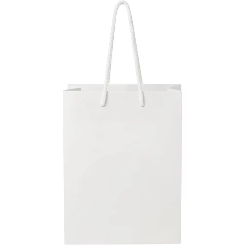 Sac en papier 170 g/m2 intégra fait à la main avec poignées en plastique, taille moyenne, Image 3