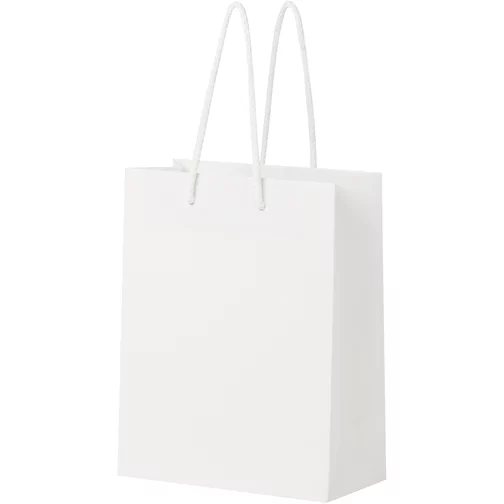 Sac en papier 170 g/m2 intégra fait à la main avec poignées en plastique, taille moyenne, Image 4