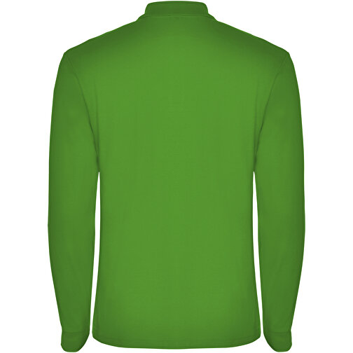 Estrella Langarm Poloshirt Für Herren , grass green, Piqué Strick 100% Baumwolle, 220 g/m2, 3XL, , Bild 3