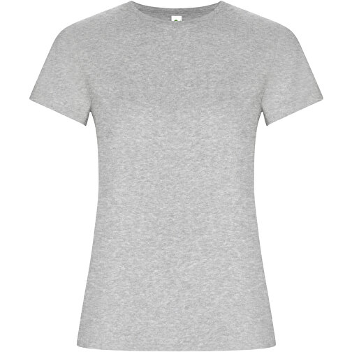 Golden T-Shirt Für Damen , marl grey, Single jersey Strick 85% Bio Baumwolle, 15% Viskose, 160 g/m2, S, , Bild 1