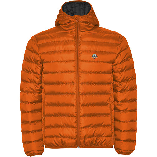 Norway Isolierte Jacke Für Herren , vermillon orange, 100% Polyester, 290 g/m2, Lining,  100% Polyester, Padding/filling,  100% Polyester, M, , Bild 2