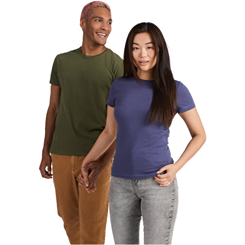 Jamaika T-Shirt Für Damen , dunkelgrün, Single jersey Strick 100% Baumwolle, 155 g/m2, 2XL, , Bild 5