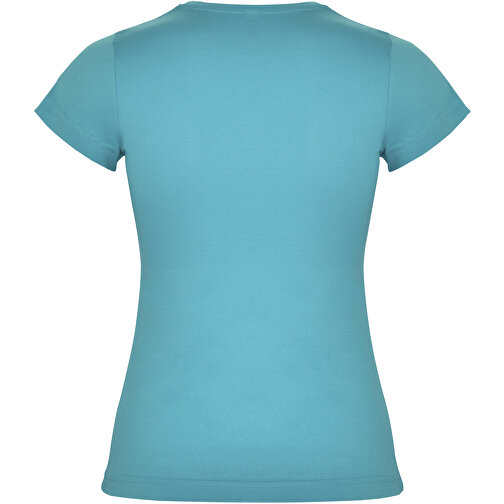 Jamaika T-Shirt Für Damen , türkis, Single jersey Strick 100% Baumwolle, 155 g/m2, XL, , Bild 3