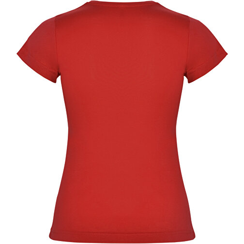 Jamaika T-Shirt Für Damen , rot, Single jersey Strick 100% Baumwolle, 155 g/m2, XL, , Bild 3