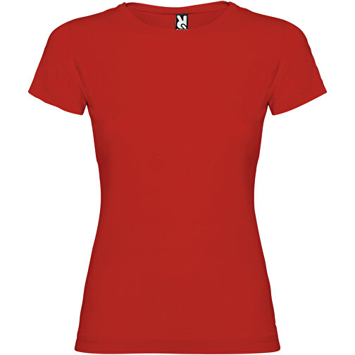 Jamaika T-Shirt Für Damen , rot, Single jersey Strick 100% Baumwolle, 155 g/m2, L, , Bild 1