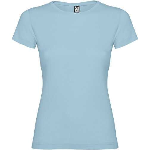 Jamaika T-Shirt Für Damen , himmelblau, Single jersey Strick 100% Baumwolle, 155 g/m2, 2XL, , Bild 1