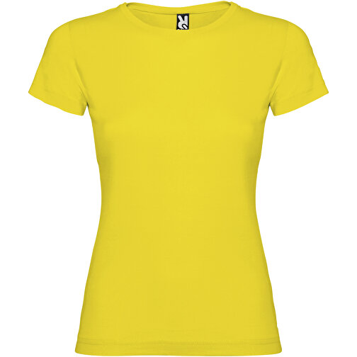 Jamaika T-Shirt Für Damen , gelb, Single jersey Strick 100% Baumwolle, 155 g/m2, L, , Bild 1