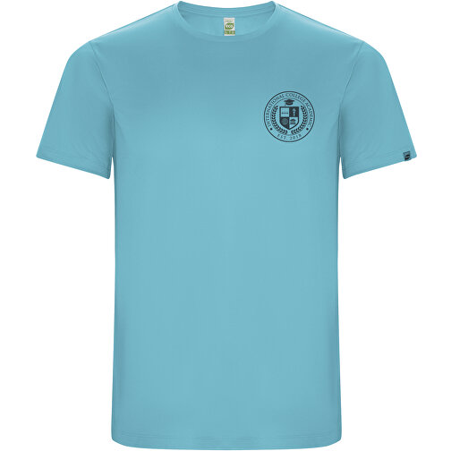 Imola Sport T-Shirt Für Herren , türkis, Interlock Strick 50% Recyceltes Polyester, 50% Polyester, 135 g/m2, 3XL, , Bild 2