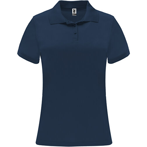 Monzha Sport Poloshirt Für Damen , navy blue, Piqué Strick 100% Polyester, 150 g/m2, M, , Bild 1