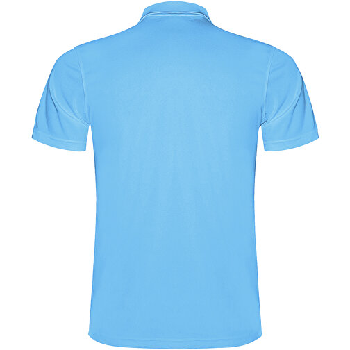 Monzha Sport Poloshirt Für Herren , türkis, Piqué Strick 100% Polyester, 150 g/m2, 3XL, , Bild 3