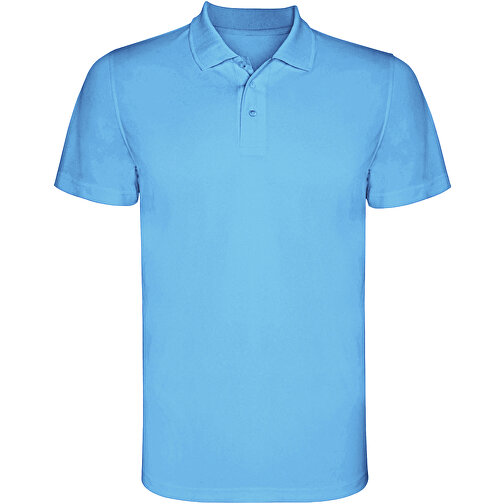 Monzha Sport Poloshirt Für Herren , türkis, Piqué Strick 100% Polyester, 150 g/m2, XL, , Bild 1