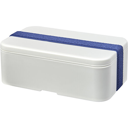 MIYO Renew Lunchbox , elfenbeinweiß, 75% PP Kunststoff, 25% Zuckerrohr Biokunststoff, 18,00cm x 6,00cm x 11,00cm (Länge x Höhe x Breite), Bild 1