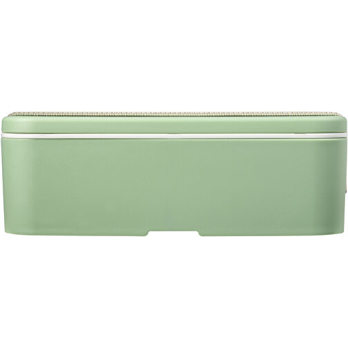 MIYO Renew Lunchbox , seaglass green / kieselgrau, 75% PP Kunststoff, 25% Zuckerrohr Biokunststoff, 18,00cm x 6,00cm x 11,00cm (Länge x Höhe x Breite), Bild 3