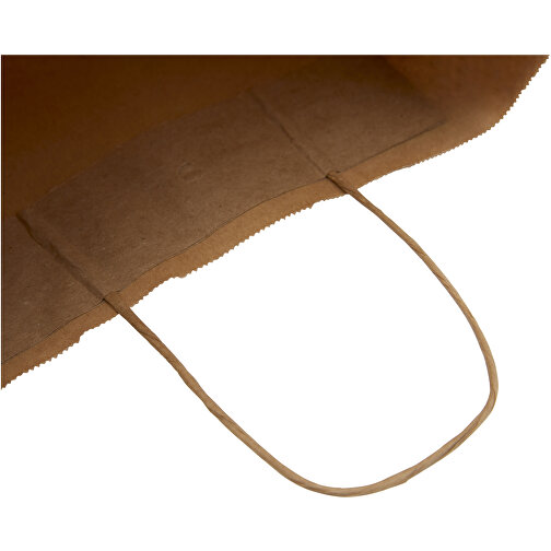 Torba z papieru Kraft ze skręconymi uchwytami – średnia, Obraz 5