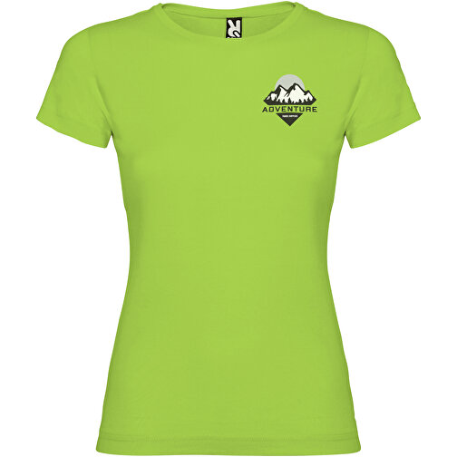 Jamaika T-Shirt Für Damen , oasis green, Single jersey Strick 100% Baumwolle, 155 g/m2, 2XL, , Bild 2