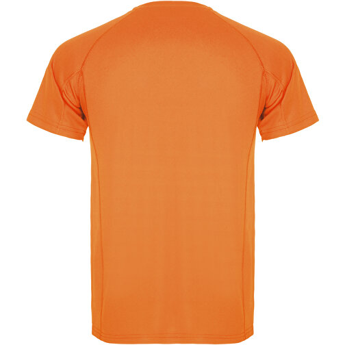Montecarlo Sport T-Shirt Für Herren , fluor orange, Piqué Strick 100% Polyester, 150 g/m2, S, , Bild 3