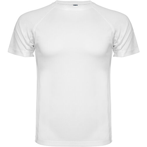 Montecarlo Sport T-Shirt Für Herren , weiß, Piqué Strick 100% Polyester, 150 g/m2, S, , Bild 1